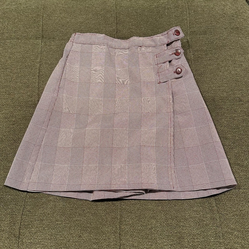 Dennis Uniform Plaid Skort